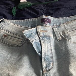 NYDJ womans Relaxed Fit Jeans in Light Blue